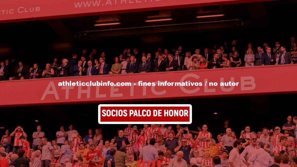 Consulta Los Agraciados Para El Palco De Honor En El Athletic Osasuna