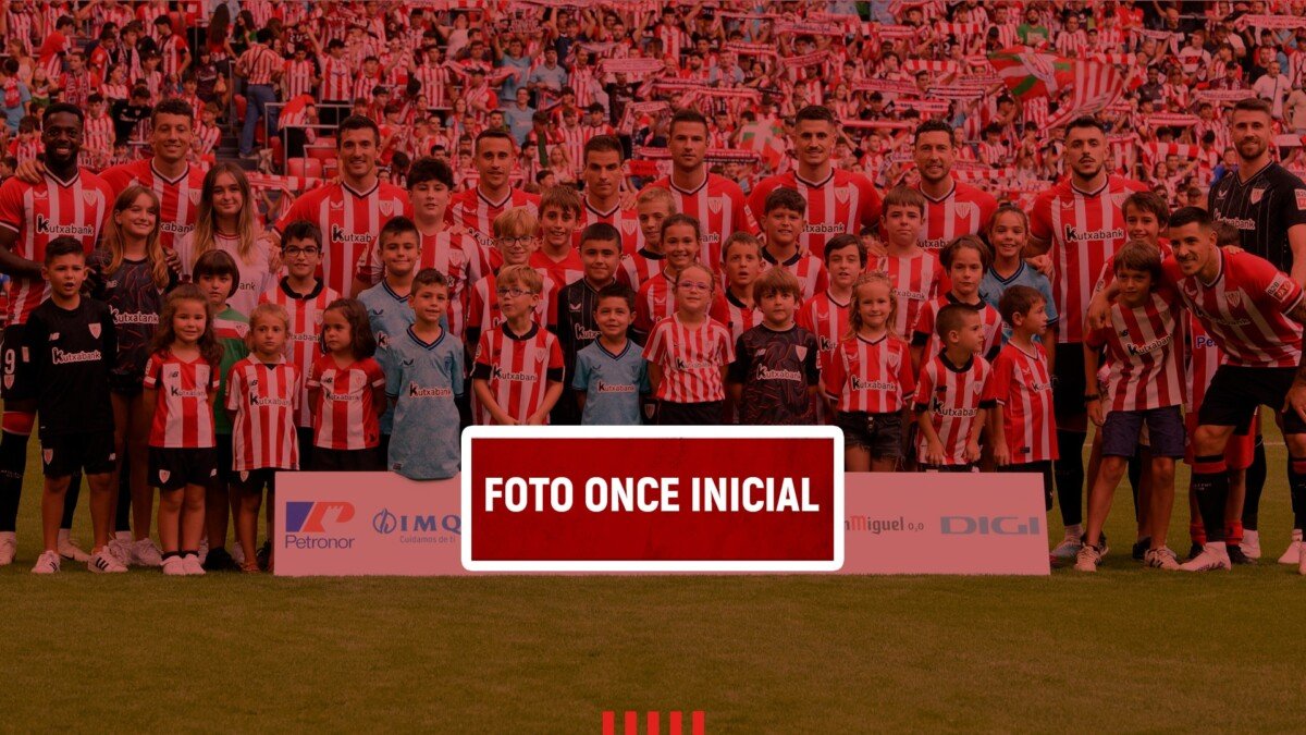 Consulta Los Agraciados Para La Foto Con El 11 Inicial Del Athletic