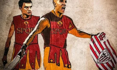 Descubre El Mural De Drugi Que Une A Roma Y Athletic Antes Del Partido