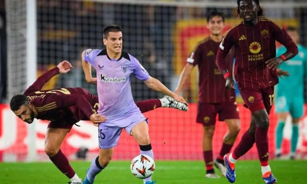 Descubre las alineaciones del Athletic Club y Roma en la Europa League