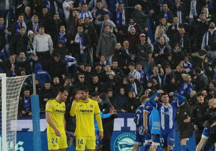El Alaves Sorprende Al Villarreal Y Favorece Al Athletic En Champions