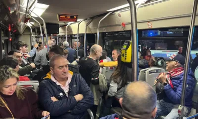 El Ambiente Del Athletic En Roma Aficion Se Dirige Al Estadio Con Ilusion