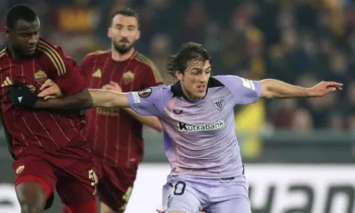 El Analisis Del Athletic En Roma Destaca Unai Gomez Y La Expulsion De Yeray
