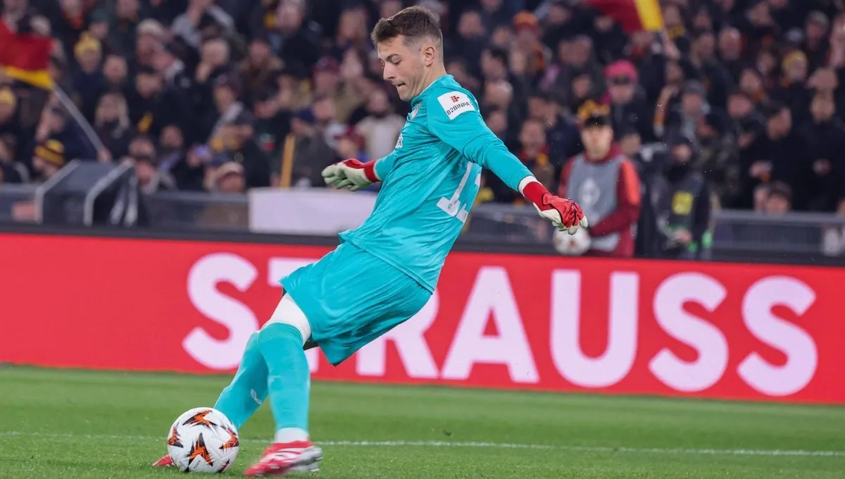 El Athletic Elige A Agirrezabala Como Portero Titular En Europa League