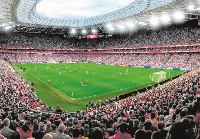 El Athletic Enfrenta El Desafio De Una Grada De Animacion Dividida