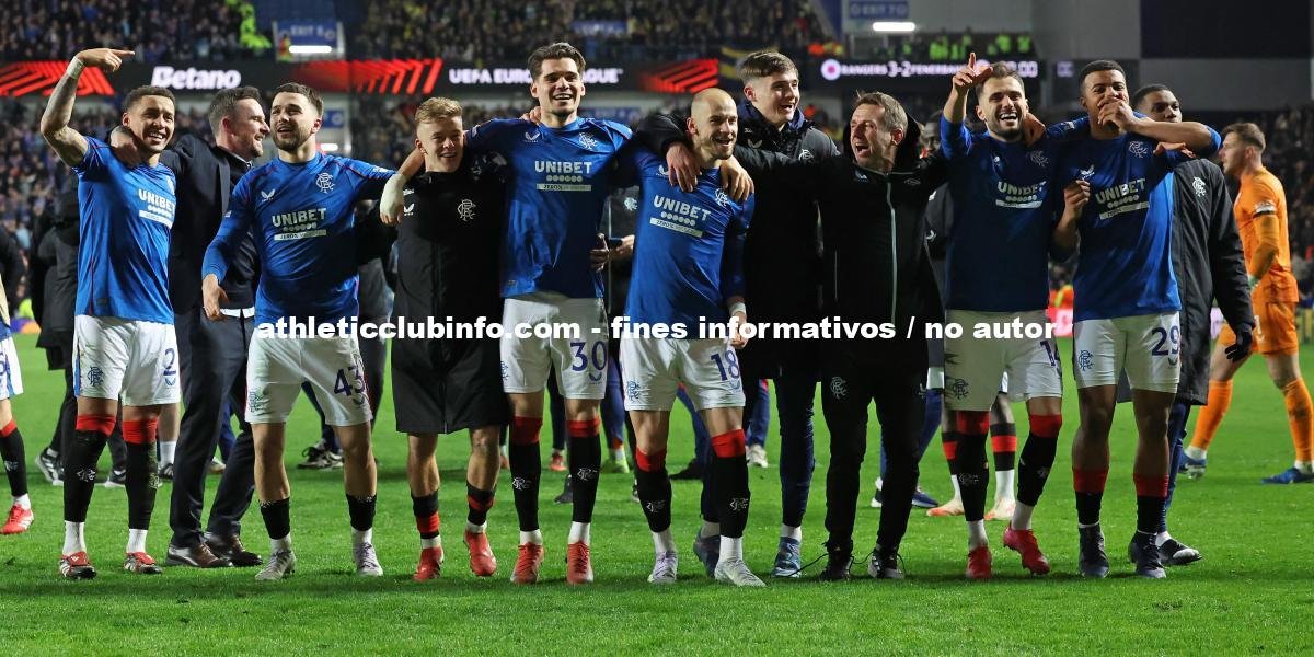 El Athletic Observa Al Rangers Antes Del Duelo En Cuartos De Final