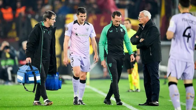 El Athletic Pierde A Vivian Por Lesion Y Se Complica Ante La Roma
