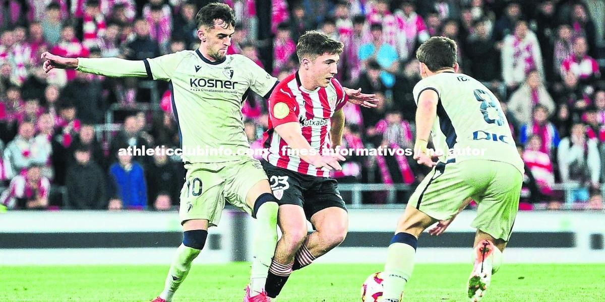El Athletic Se Enfrenta A Osasuna Con Cambios En El Once Titular