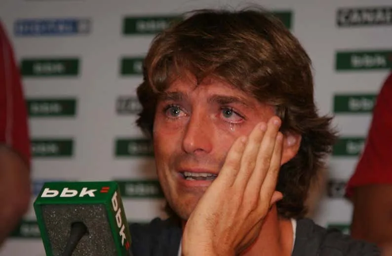 Julen Guerrero Recuerda Su Adios Al Athletic Me Salian Mas Lagrimas