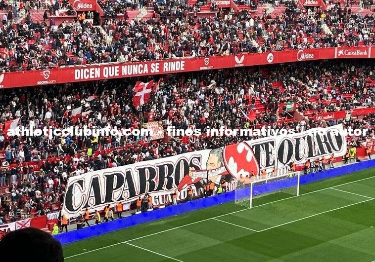 Los Biris Rinden Homenaje A Caparros Con Un Emotivo Tifo En Sevilla