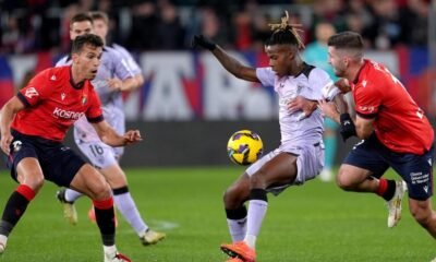 Nico Williams Brilla En Liga Mientras Osasuna Le Frena En Copa