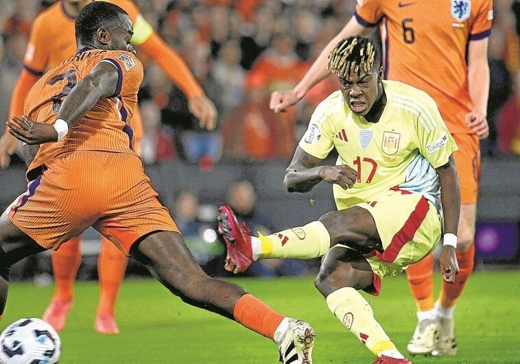 Nico Williams Brilla Y Empata Para Espana En Rotterdam Ante Paises Bajos