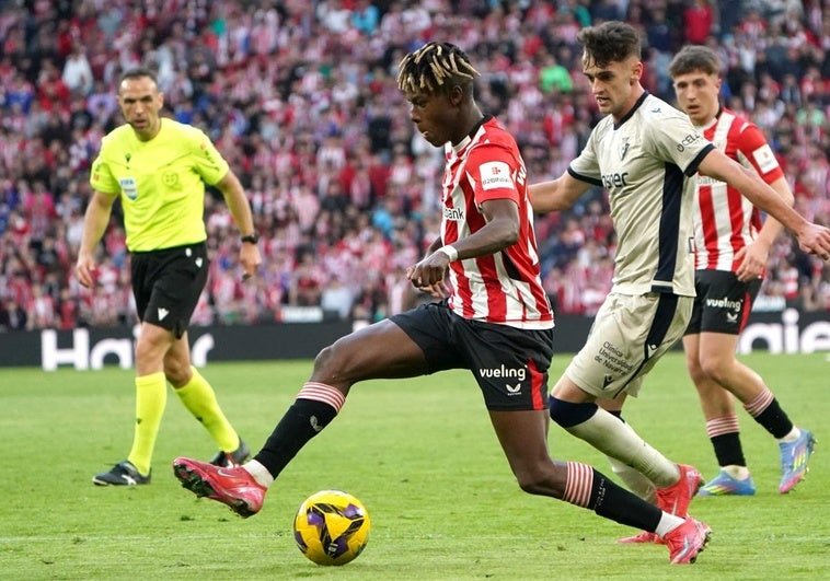 Nico Williams Busca Romper El Muro De Osasuna En Un Partido Frustrante