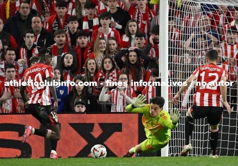 Nico Williams Deslumbra Con El Mejor Gol De La Europa League En San Mames
