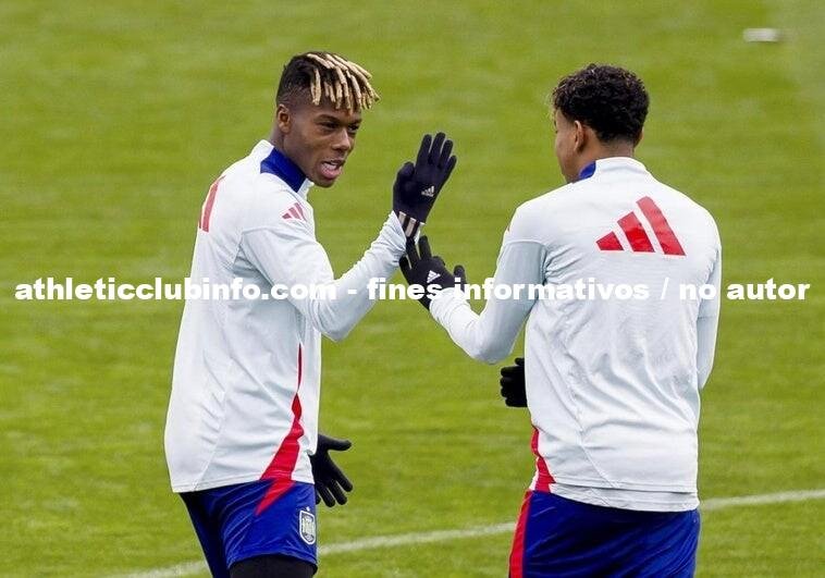 Nico Williams Y Lamine Yamal La Divertida Apuesta En El Tunel De Vestuarios