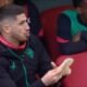 Oihan Sancet Bromea Con Jesus Areso En El Banquillo Del Athletic Club