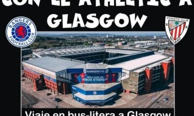 Organiza El Athletic Club Un Viaje En Autobus A Glasgow Con Literas