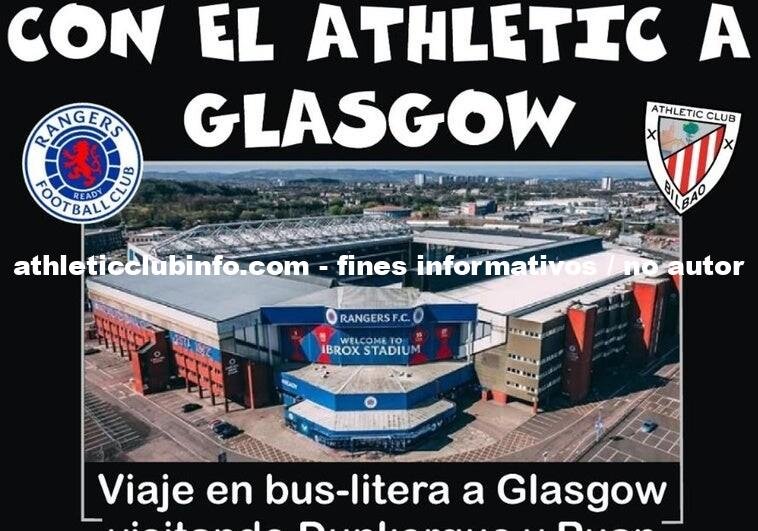 Organiza El Athletic Club Un Viaje En Autobus A Glasgow Con Literas