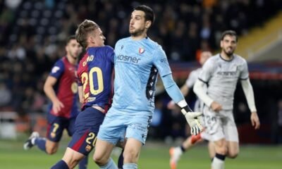 Osasuna Cambia De Portero Ante El Athletic En San Mames