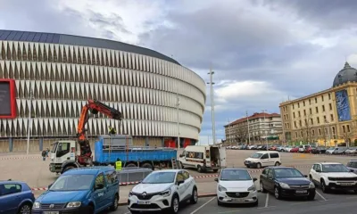 Prueba El Anillo De Seguridad En San Mames Antes De La Final Europea