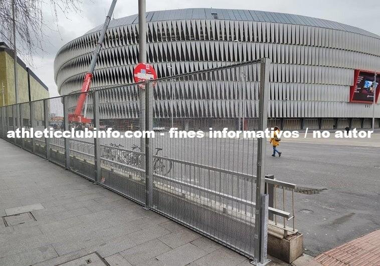 San Mames Refuerza Su Seguridad Para La Final De La Europa League