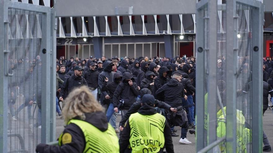 Seis Detenidos Tras Enfrentamientos Entre Aficionados Del Athletic Y La Roma