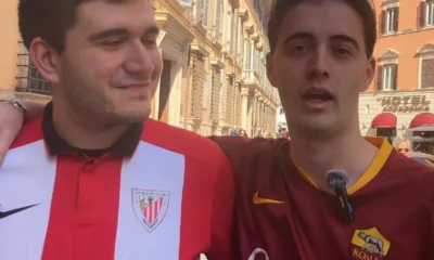Un Hincha De La Roma Entre Athleticzales Que El Mejor Sea Campeon
