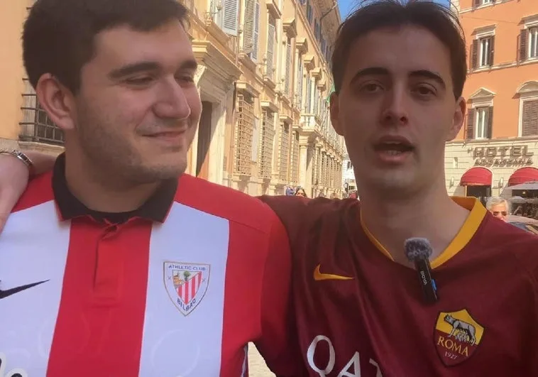 Un Hincha De La Roma Entre Athleticzales Que El Mejor Sea Campeon