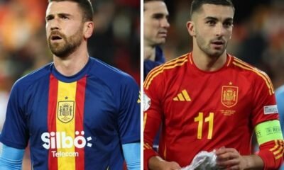 Unai Simon Entrega El Brazalete A Ferran Torres En Un Gesto Emotivo