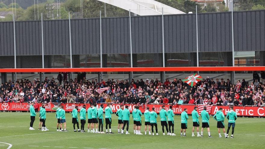 Alienta Al Athletic En Lezama Antes Del Crucial Duelo Ante El Rangers