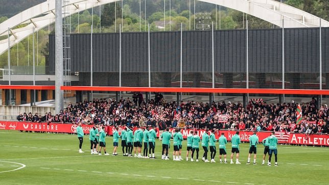 Alienta Al Athletic En Lezama Antes Del Crucial Duelo Europeo