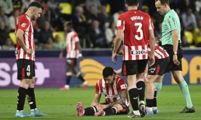 Berchiche Se Lesiona Y Preocupa Al Athletic Antes Del Duelo En Glasgow