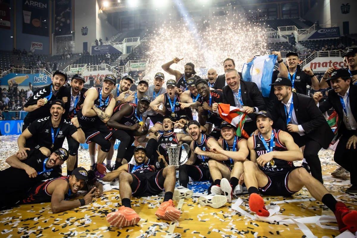Bilbao Basket Celebra Titulo Europeo Con Athletic