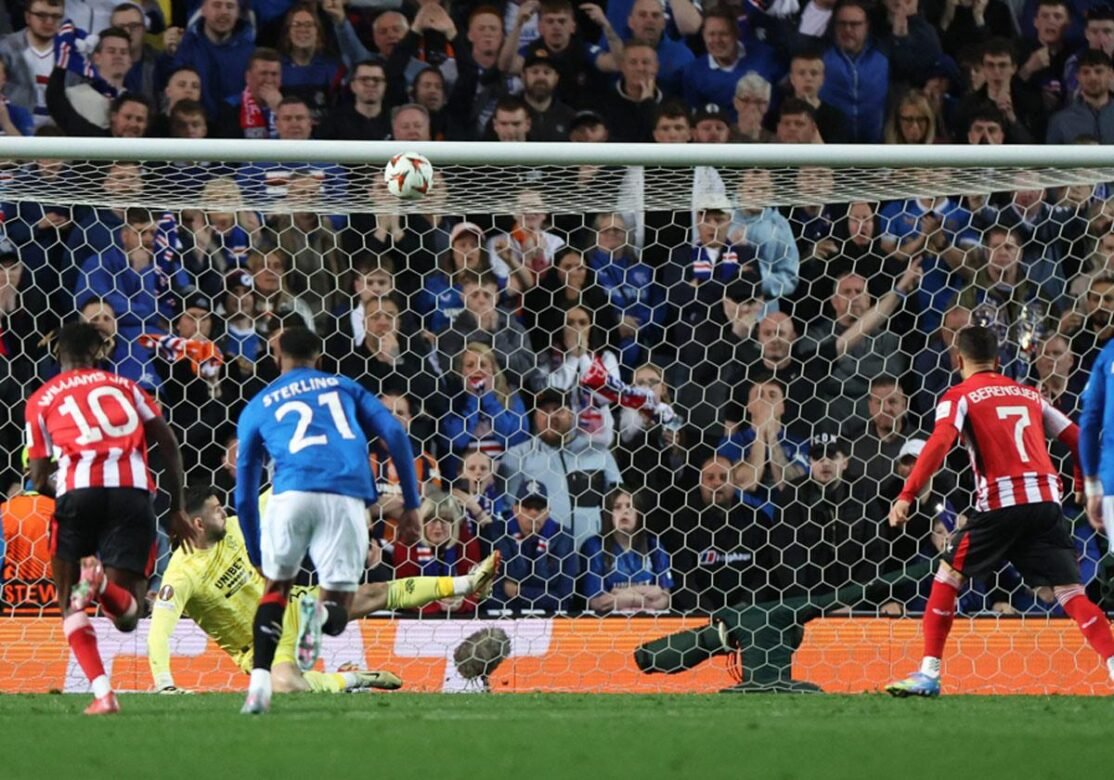 El Athletic No Aprovecha La Ventaja Y Empata Con El Rangers En Glasgow