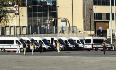 Ensaya La Ertzaintza El Dispositivo De Seguridad Para La Final En San Mames