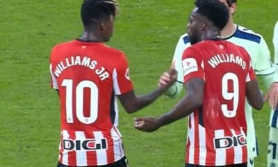 Nico Williams Recrimina A Inaki Por No Pasarle La Pelota Es Culpa Mia