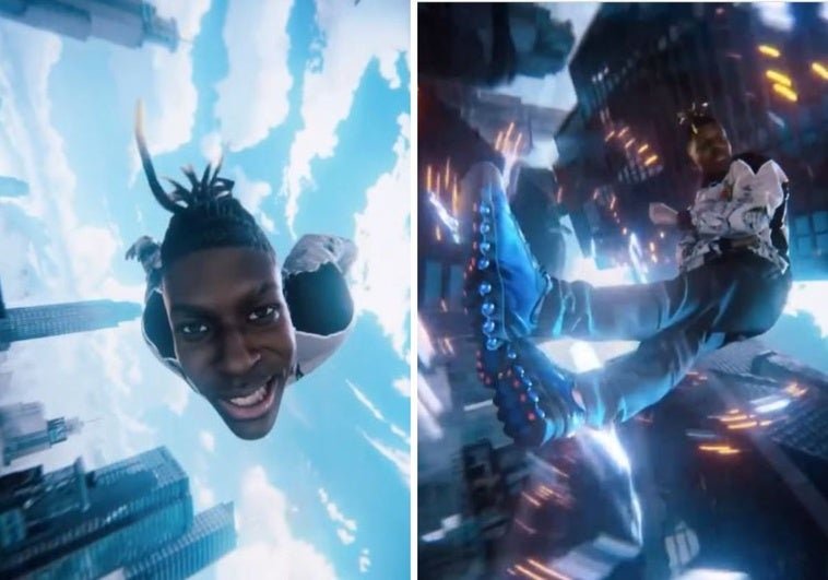 Nico Williams Se Transforma En Heroe De Videojuego Para Nike Air Max