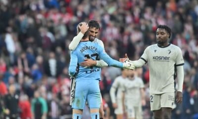 Osasuna Empata Y Se Une A Juventus Y Everton En Europa