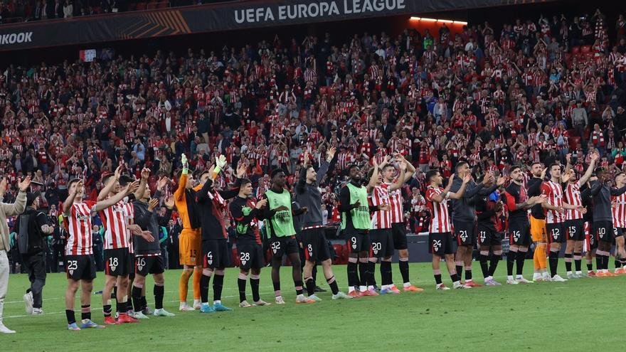 San Mames Fortin Del Athletic Ante El Manchester United