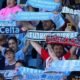 Un Aficionado Del Athletic Celebra La Victoria Del Celta Ante El Villarreal