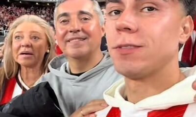 Un Aficionado Del Real Madrid Sorprende A Su Padre En San Mames