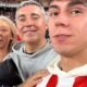 Un Aficionado Del Real Madrid Sorprende A Su Padre En San Mames