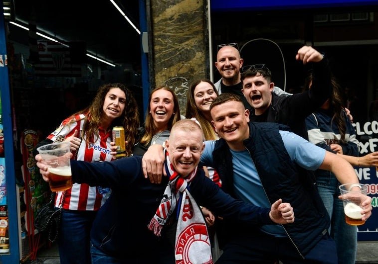 Vive La Jornada Historica Union De Aficiones Y Apoyo Al Athletic Club