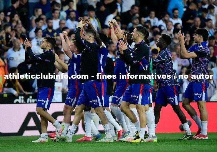 Conjura En Vestuario Del Athletic La Sentiamos Nuestra