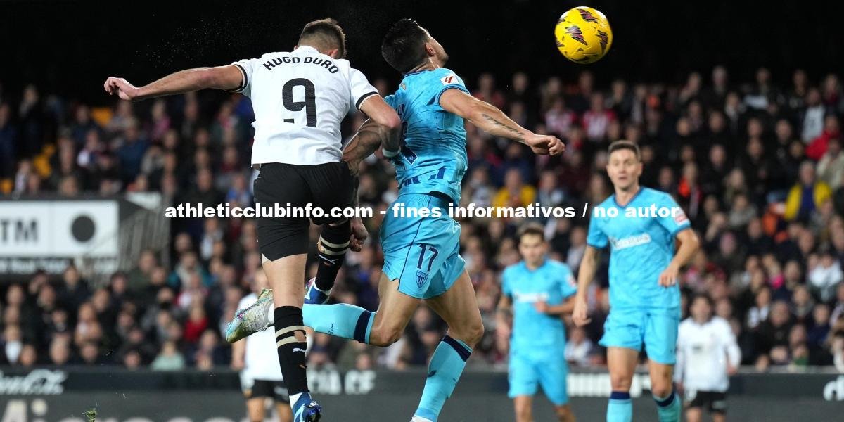 El Athletic Busca Sellar Cuarto Puesto En Mestalla