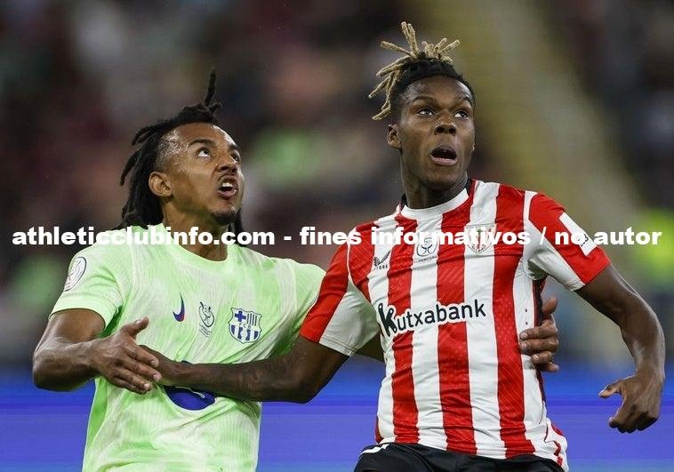 El Athletic Hara Pasillo Al Barca En San Mames