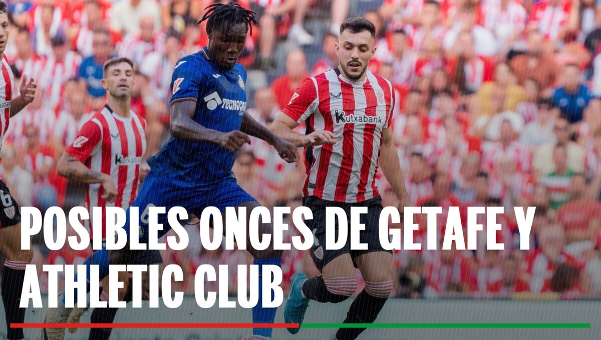 Getafe Athletic Alineaciones Y Tv Para La Jornada 36 De Laliga