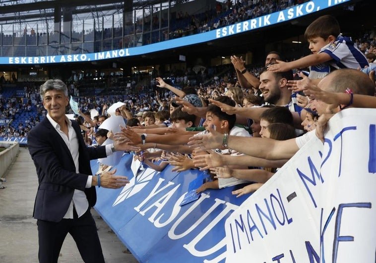 Imanol Alguacil Suena Con Una Real Sociedad De Canteranos Ojala Jueguen Solo Con Jovenes