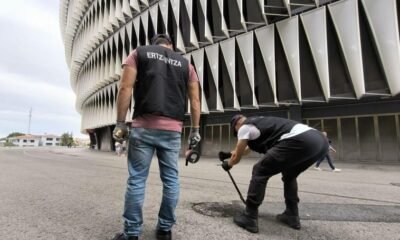 La Ertzaintza Refuerza Seguridad En San Mames