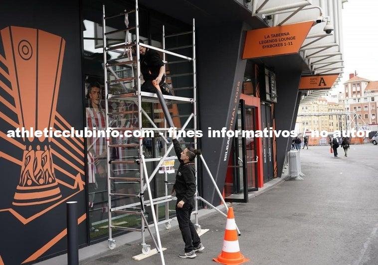 La Tienda Del Athletic En San Mames Cerrada Por Final De Europa League